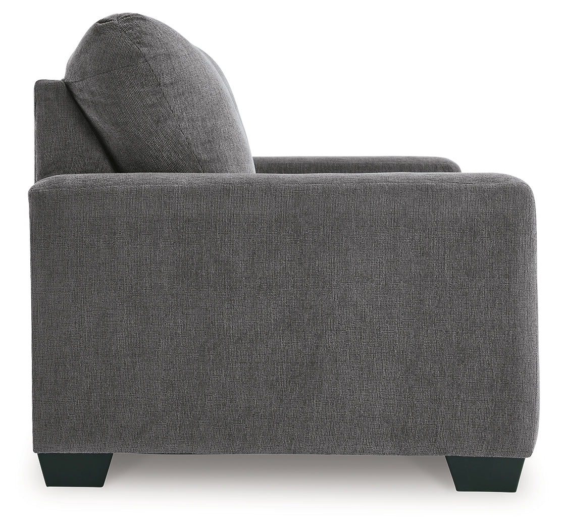 Rannis Pewter Twin Sofa Sleeper from Ashley - Luna Furniture