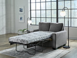 Rannis Pewter Twin Sofa Sleeper from Ashley - Luna Furniture