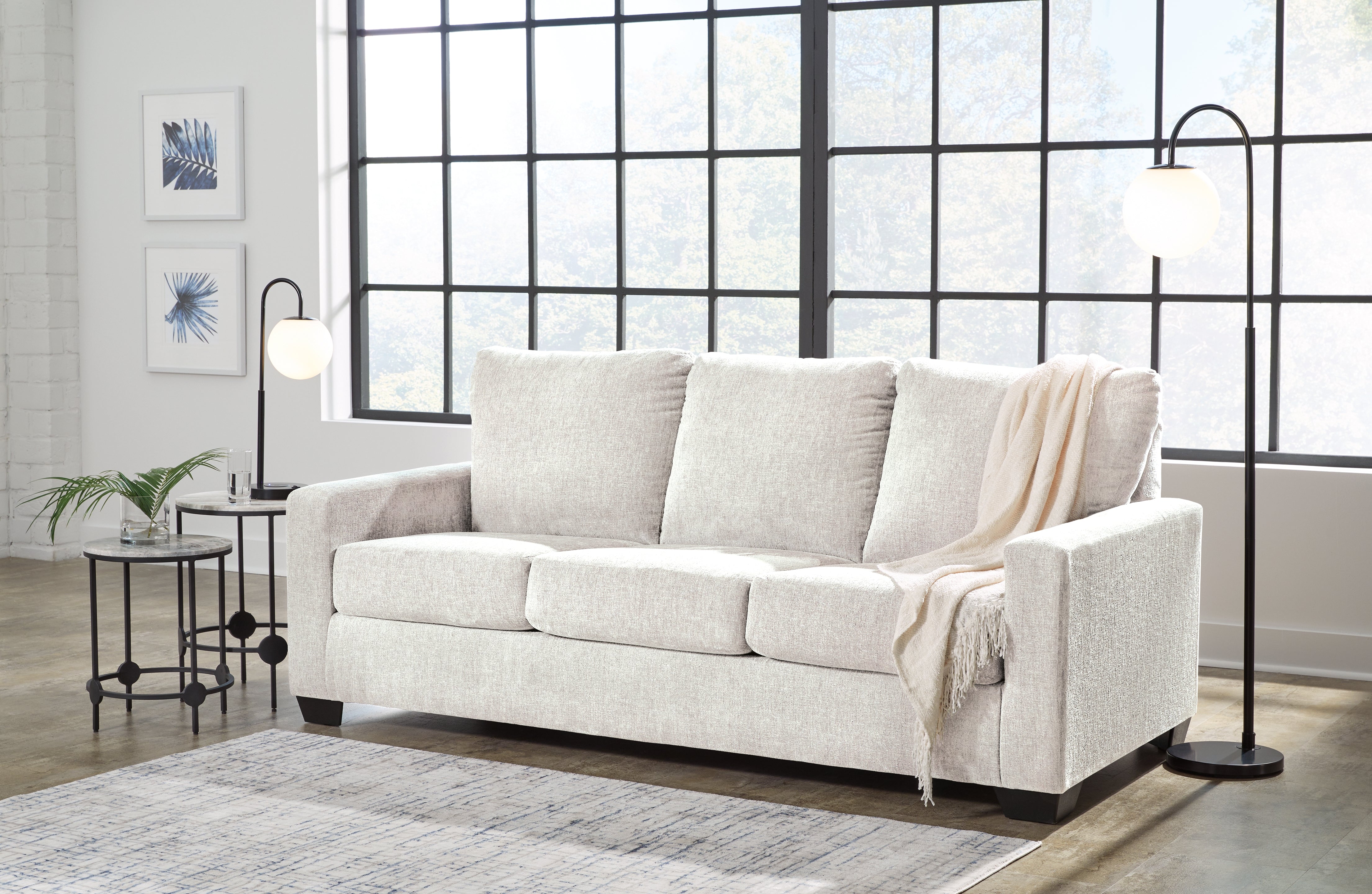Rannis Snow Queen Sofa Sleeper - Luna Furniture