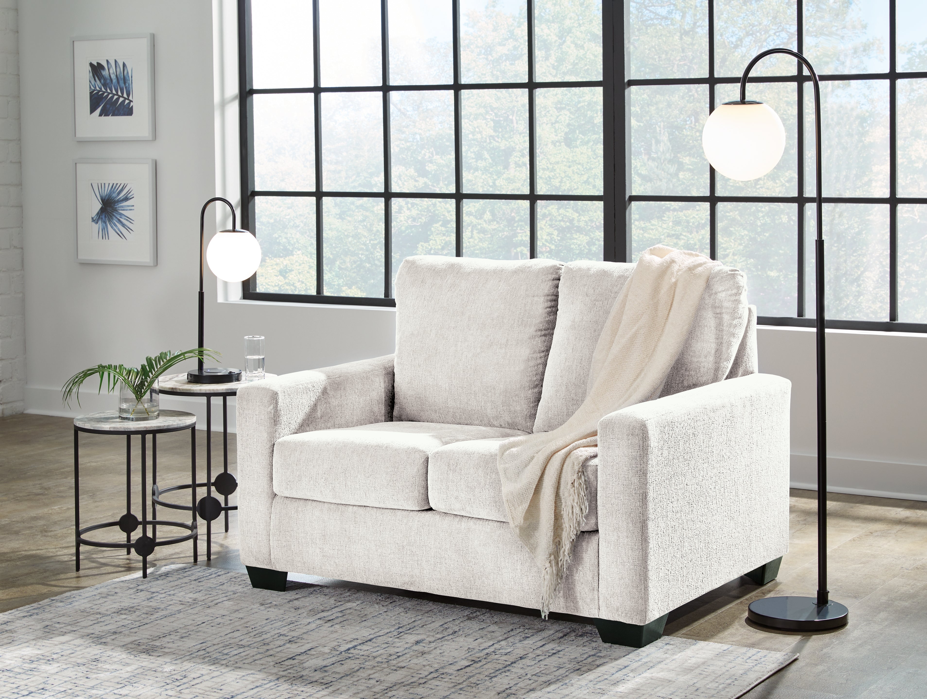 Rannis Snow Twin Sofa Sleeper - Luna Furniture