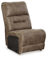 Ravenel Fossil Armless Chair from Ashley Furniture - Luna Furniture