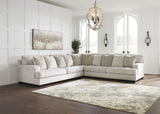 Rawcliffe Parchment 3-Piece Sectional from Ashley - Luna Furniture