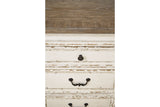Realyn Chipped White Dining Server from Ashley - Luna Furniture