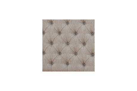 Realyn Chipped White Queen Upholstered Panel Bed from Ashley - Luna Furniture