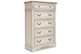 Realyn Two-tone Chest of Drawers from Ashley - Luna Furniture