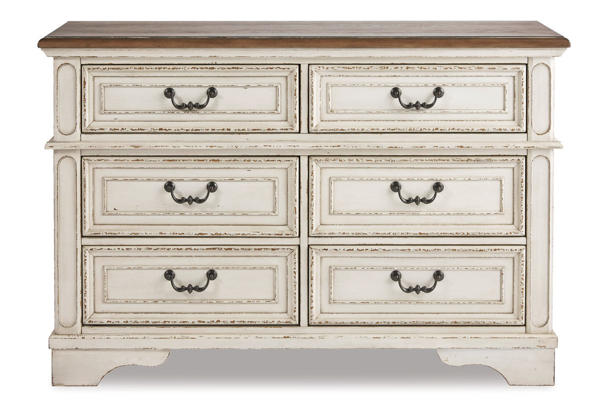 Realyn Two-tone Dresser from Ashley - Luna Furniture
