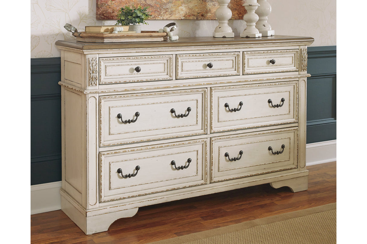Realyn Two-tone Dresser from Ashley - Luna Furniture