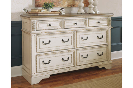 Realyn Two-tone Dresser from Ashley - Luna Furniture
