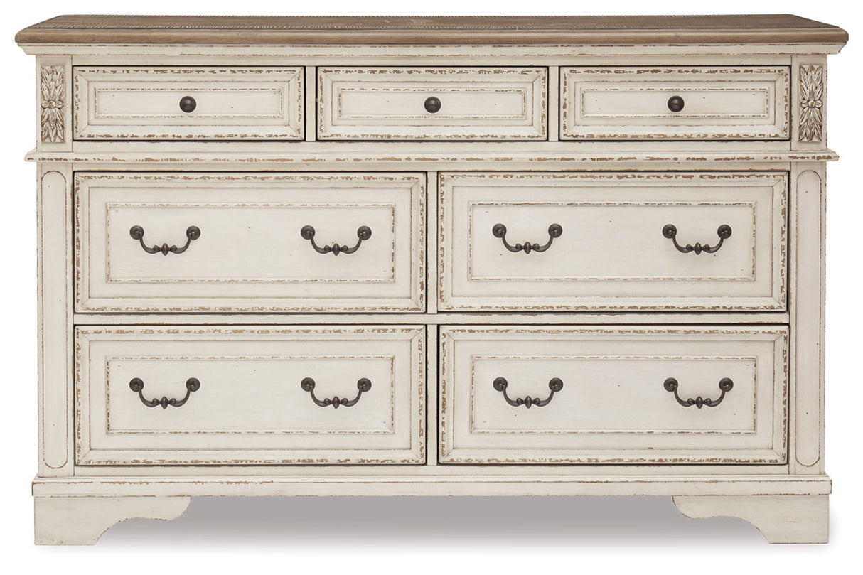 Realyn Two-tone Dresser from Ashley - Luna Furniture