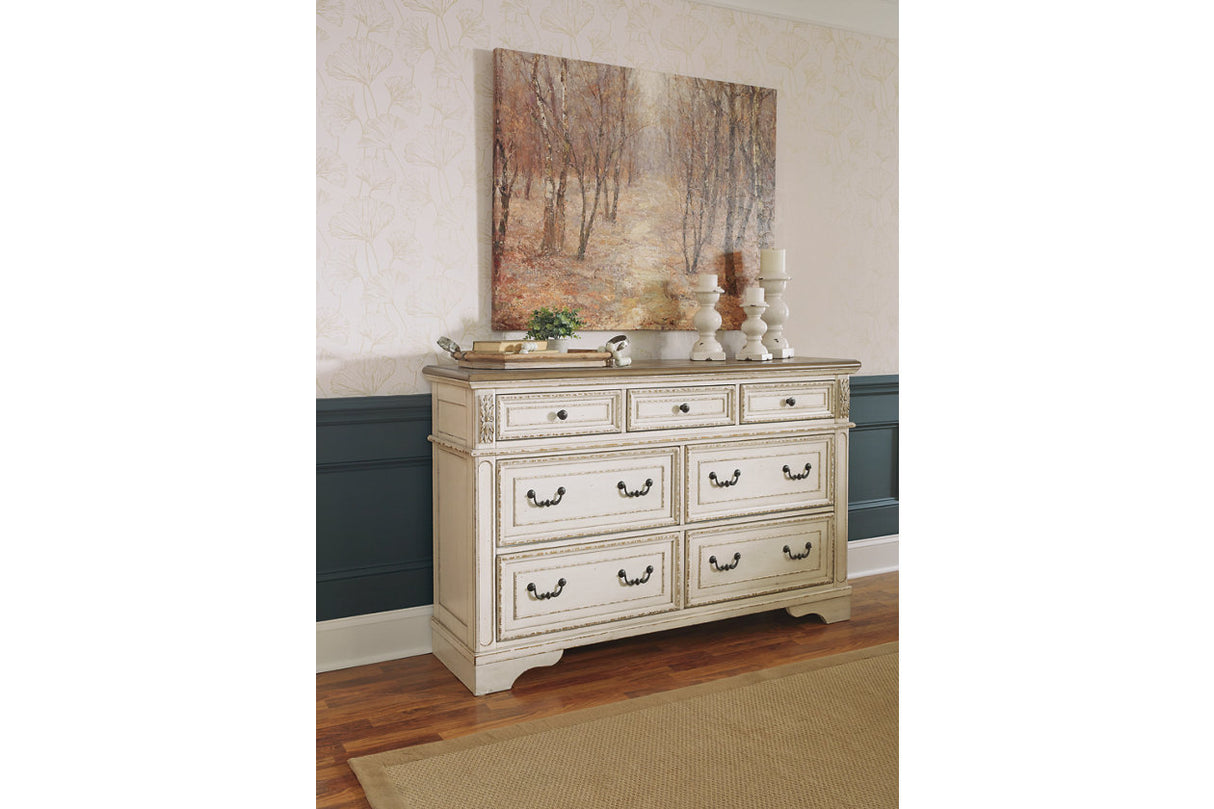 Realyn Two-tone Dresser from Ashley - Luna Furniture