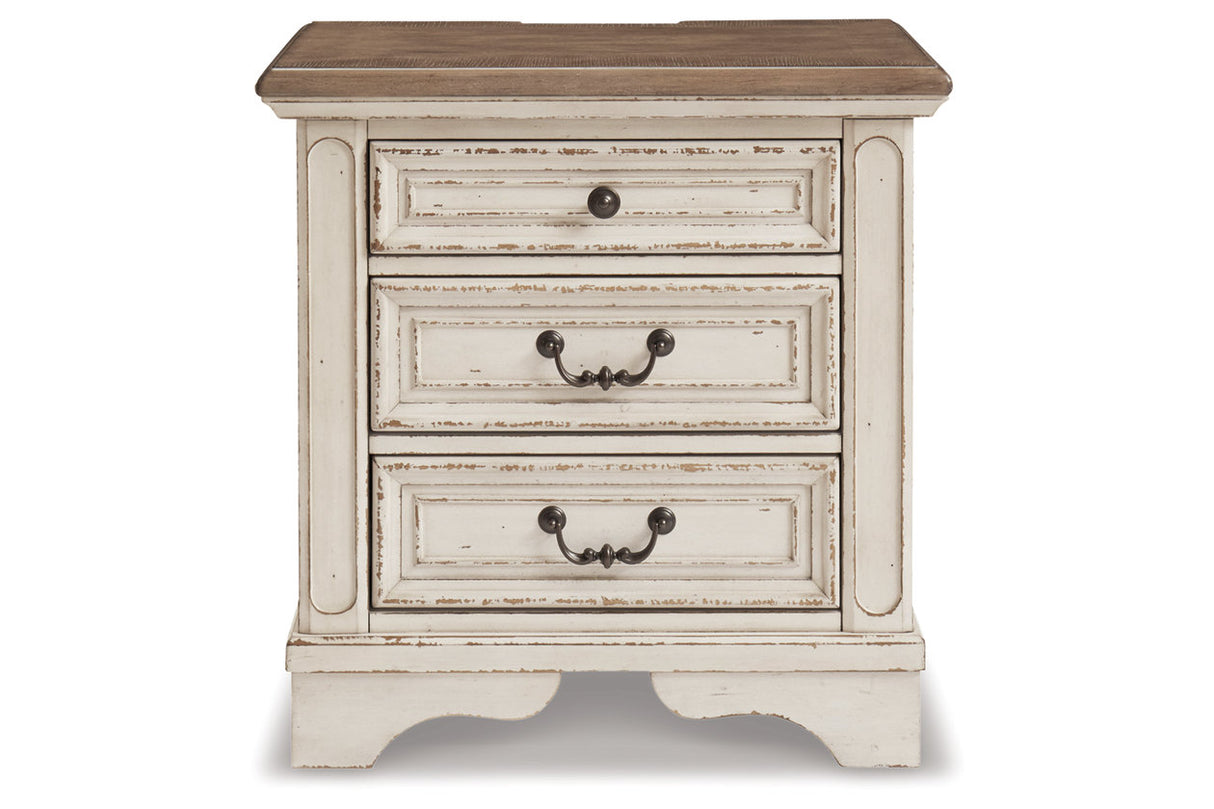 Realyn Two-tone Nightstand from Ashley - Luna Furniture