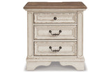 Realyn Two-tone Nightstand from Ashley - Luna Furniture