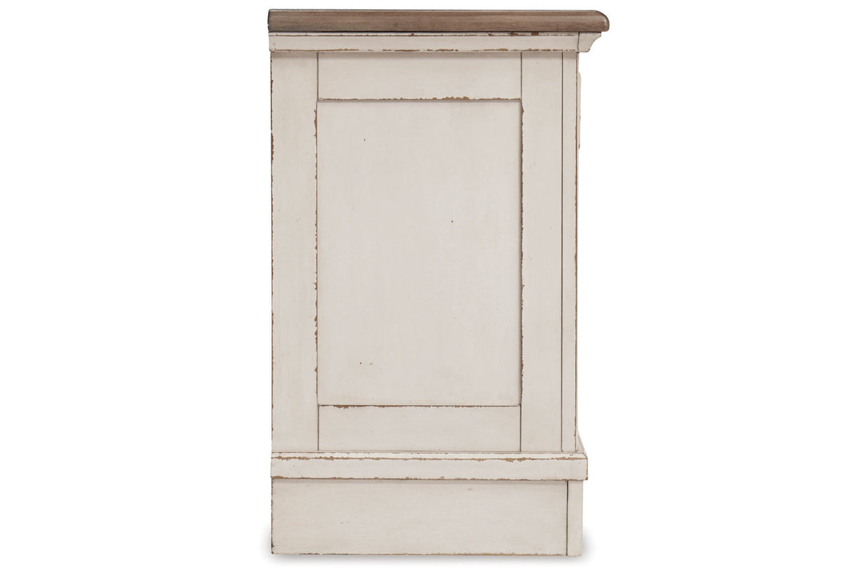 Realyn Two-tone Nightstand from Ashley - Luna Furniture