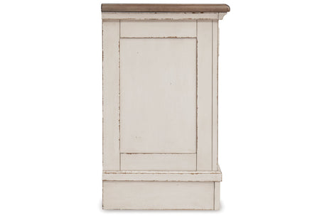 Realyn Two-tone Nightstand from Ashley - Luna Furniture