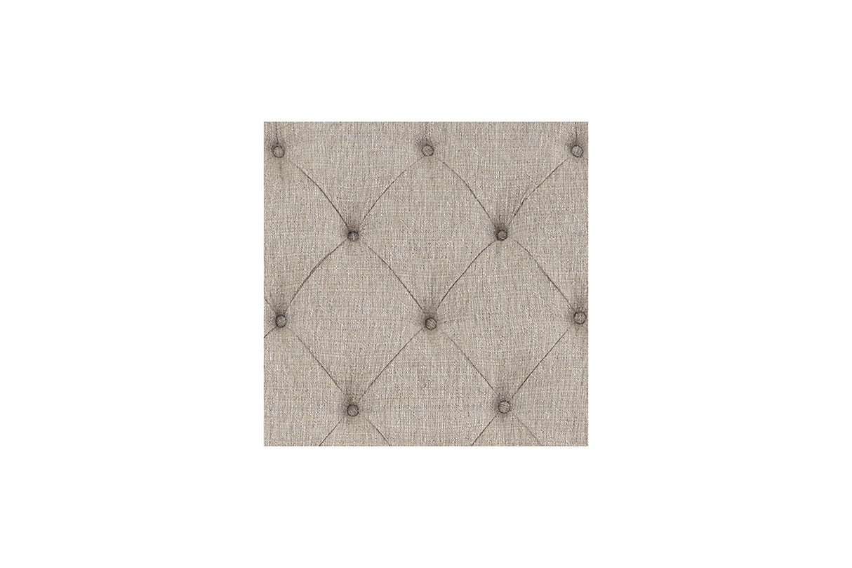 Realyn Two-tone Queen Upholstered Storage Platform Bed with Footboard Bench from Ashley - Luna Furniture