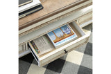 Realyn White/Brown Coffee Table with Lift Top from Ashley - Luna Furniture