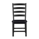 Redmond White/Black 72" Dining Set from Homelegance - Luna Furniture