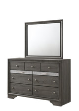 Regata Gray/Silver Bedroom Mirror (Mirror Only) from Crown Mark - Luna Furniture