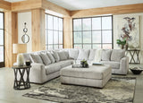 Regent Park Pewter 5-Piece Sectional from Ashley - Luna Furniture