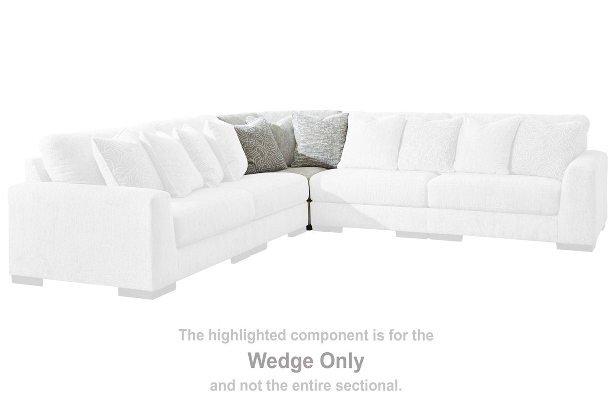 Ashley Regent Park Pewter Wedge – Luna Furniture