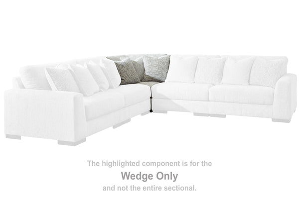 Regent Park Pewter Wedge