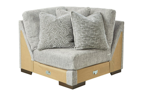 Regent Park Pewter Wedge from Ashley - Luna Furniture