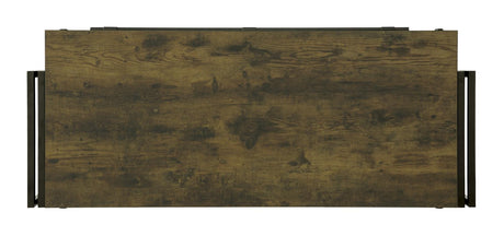 Renaldi Antique Nutmeg Bar Unit with Stemware Rack from Coaster - Luna Furniture