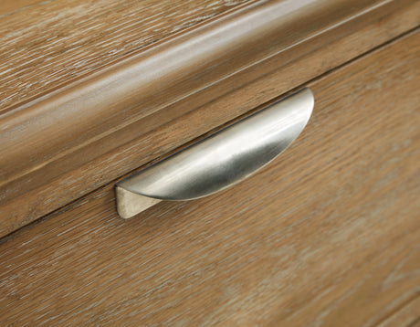 Rencott Light Brown 80" TV Stand from Ashley - Luna Furniture