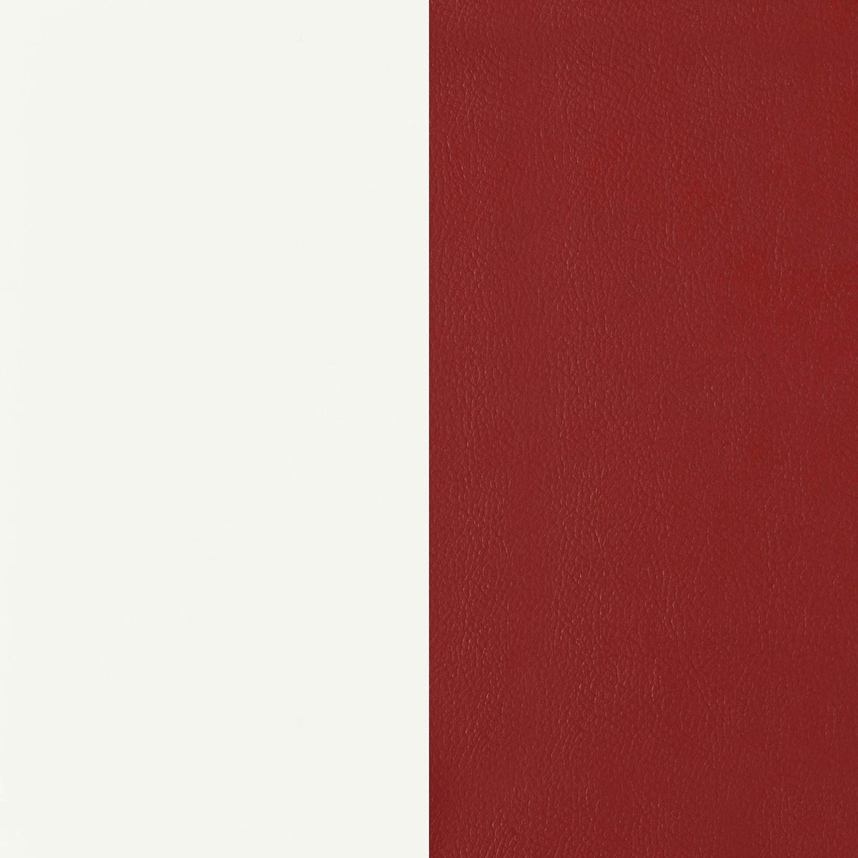 Retro Glossy White and Red 5-Piece Oval Dining Set from Coaster - Luna Furniture