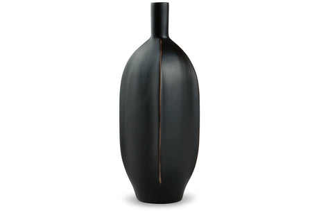 Rhaveney Black Vase from Ashley - Luna Furniture