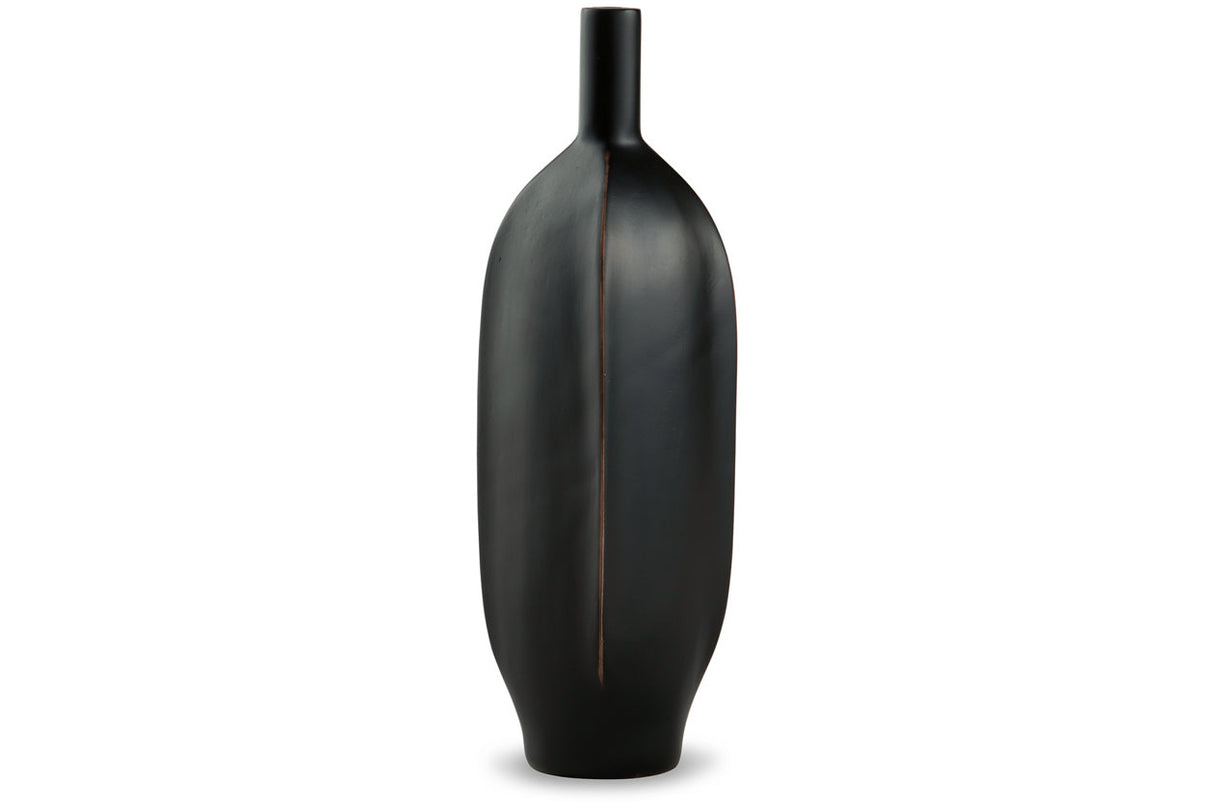 Rhaveney Black Vase from Ashley - Luna Furniture