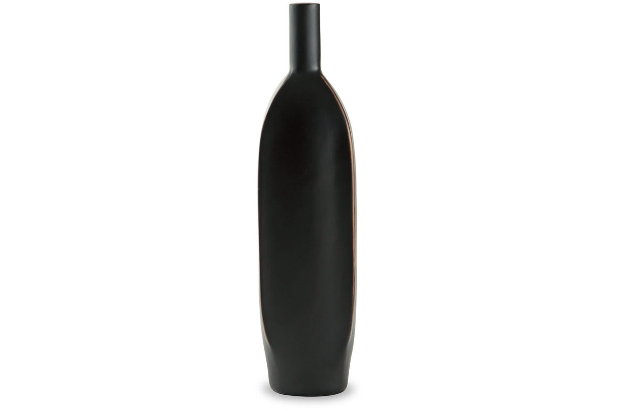 Rhaveney Black Vase from Ashley - Luna Furniture