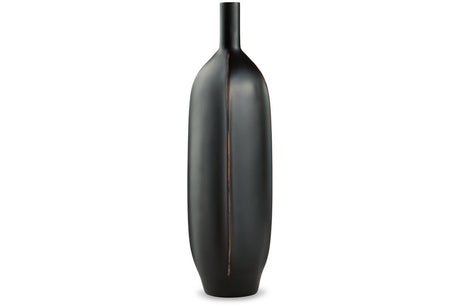Rhaveney Black Vase from Ashley - Luna Furniture