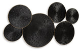 Rhetlen Black/Gold Finish Wall Decor from Ashley - Luna Furniture