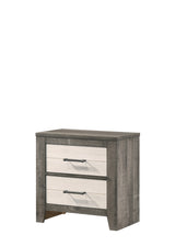 Rhett Brown/Cream LED Bookcase Platform Bedroom Set from Crown Mark - Luna Furniture