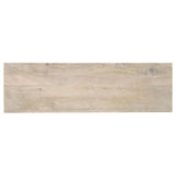 Rickman White Washed Rectangular 2-Drawer Console Table from Coaster - Luna Furniture