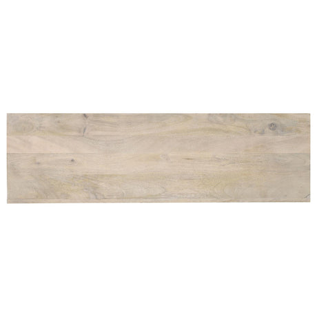 Rickman White Washed Rectangular 2-Drawer Console Table from Coaster - Luna Furniture