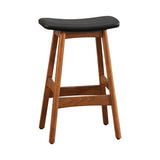 Ride Matt Black Counter Height Stool, Set of 2 from Homelegance - Luna Furniture