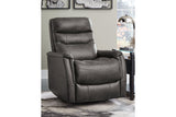 Riptyme Quarry Swivel Glider Recliner from Ashley - Luna Furniture