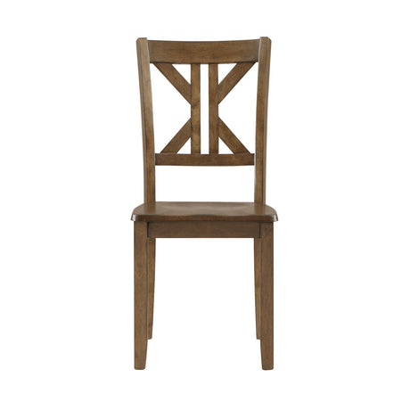 Rivera Charcoal Brown 5-Piece Pack Dinette Set from Homelegance - Luna Furniture