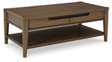 Roanhowe Brown Coffee Table from Ashley - Luna Furniture