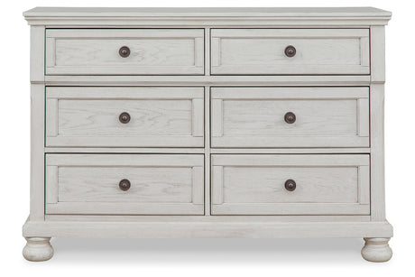 Robbinsdale Antique White Dresser from Ashley - Luna Furniture