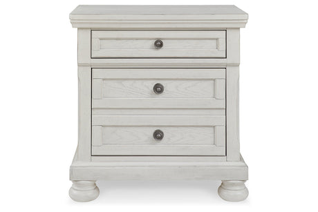 Robbinsdale Antique White Storage Platform Bedroom Set from Ashley - Luna Furniture