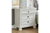 Robbinsdale Antique White Sleigh Storage Platform Bedroom Set from Ashley - Luna Furniture