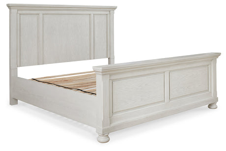 Robbinsdale Antique White Panel Bedroom Set from Ashley - Luna Furniture