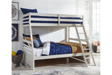 Robbinsdale Antique White Twin over Full Bunk Bed from Ashley - Luna Furniture