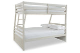 Robbinsdale Antique White Twin over Full Bunk Bed from Ashley - Luna Furniture