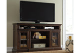 Roddinton Dark Brown 72" TV Stand from Ashley - Luna Furniture