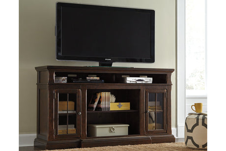 Roddinton Dark Brown 72" TV Stand from Ashley - Luna Furniture