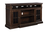 Roddinton Dark Brown 72" TV Stand from Ashley - Luna Furniture